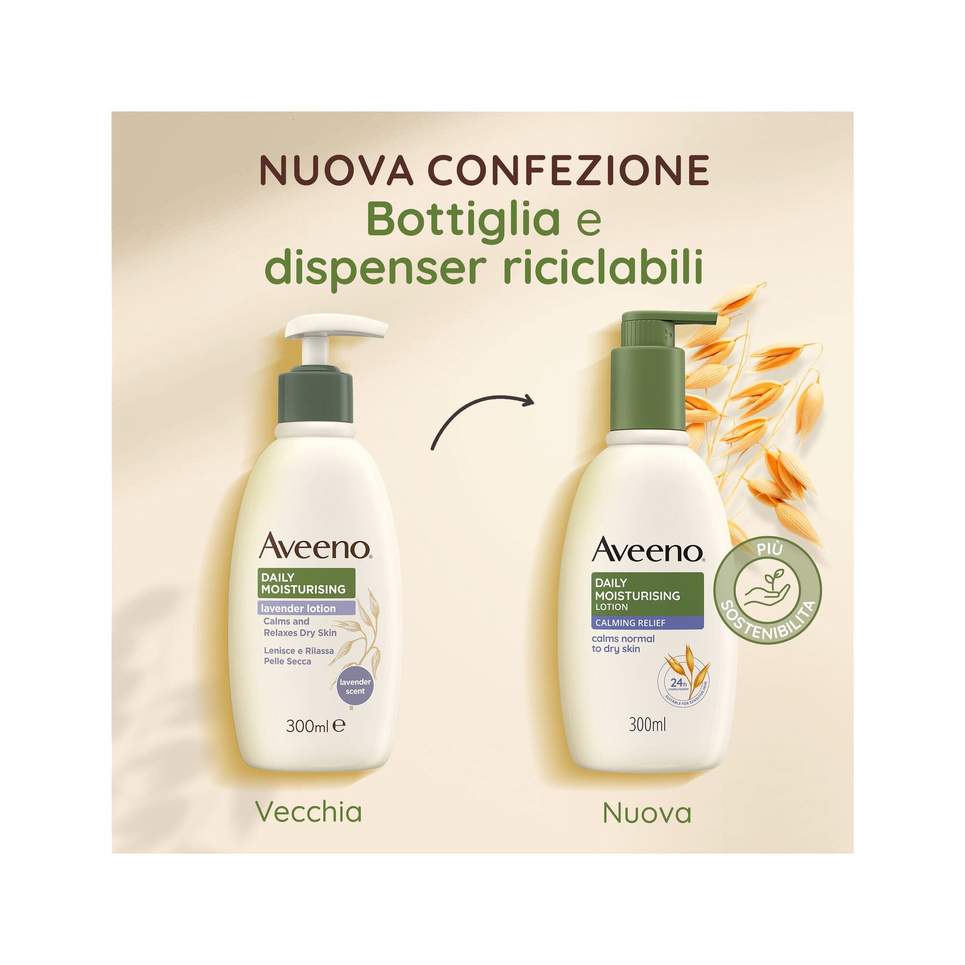 Aveeno Daily Moisturising Crema Idratante Corpo Lavanda 300ml-28