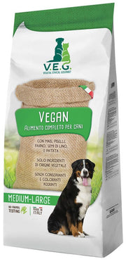 Marpet Vegan Dog Cibo Secco Per Cani Taglia Medium Large Sacco 1,5Kg-1