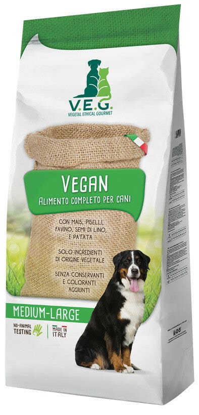 Marpet Vegan Dog Cibo Secco Per Cani Taglia Medium Large Sacco 1,5Kg-2