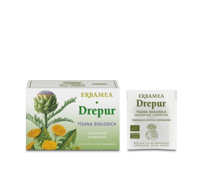 Erbamea Drepur Tisana Biologica 20 Filtri-2