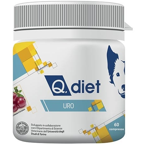 Q Diet Uro Alimento Complementare Cani 60 Capsule-1