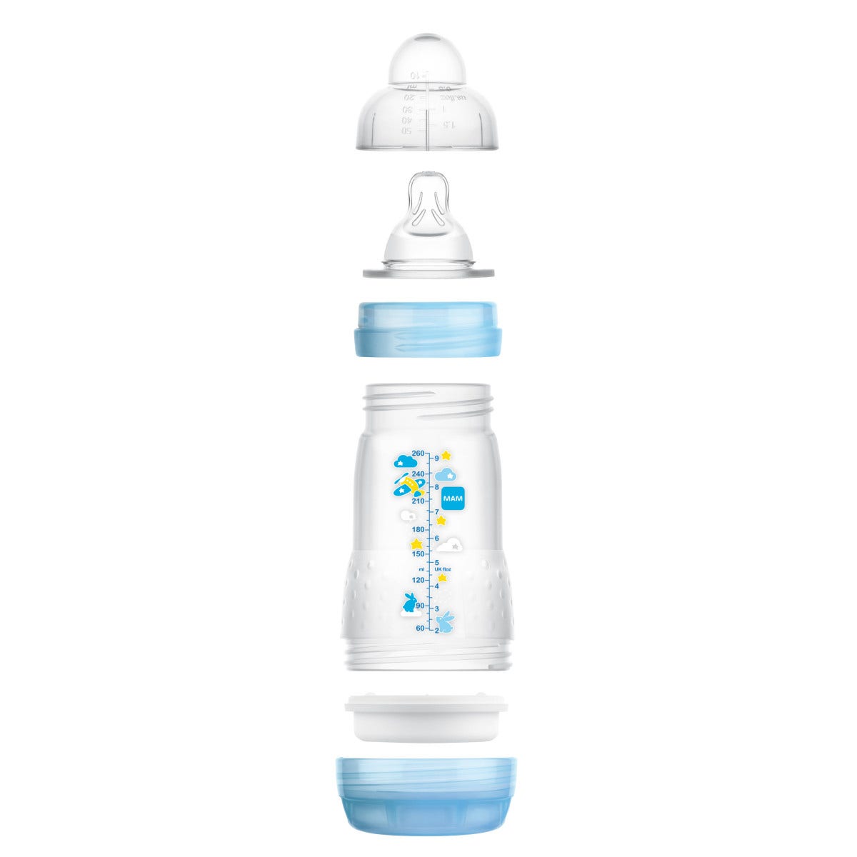 Mam Biberon Easy Start 260ml Femmina 2 Pezzi-2