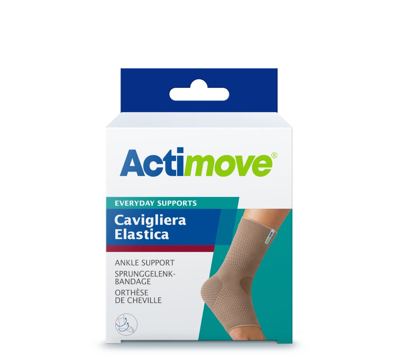 Actimove Everyday Cavigliera Elastica Taglia L 1 Pezzo-1
