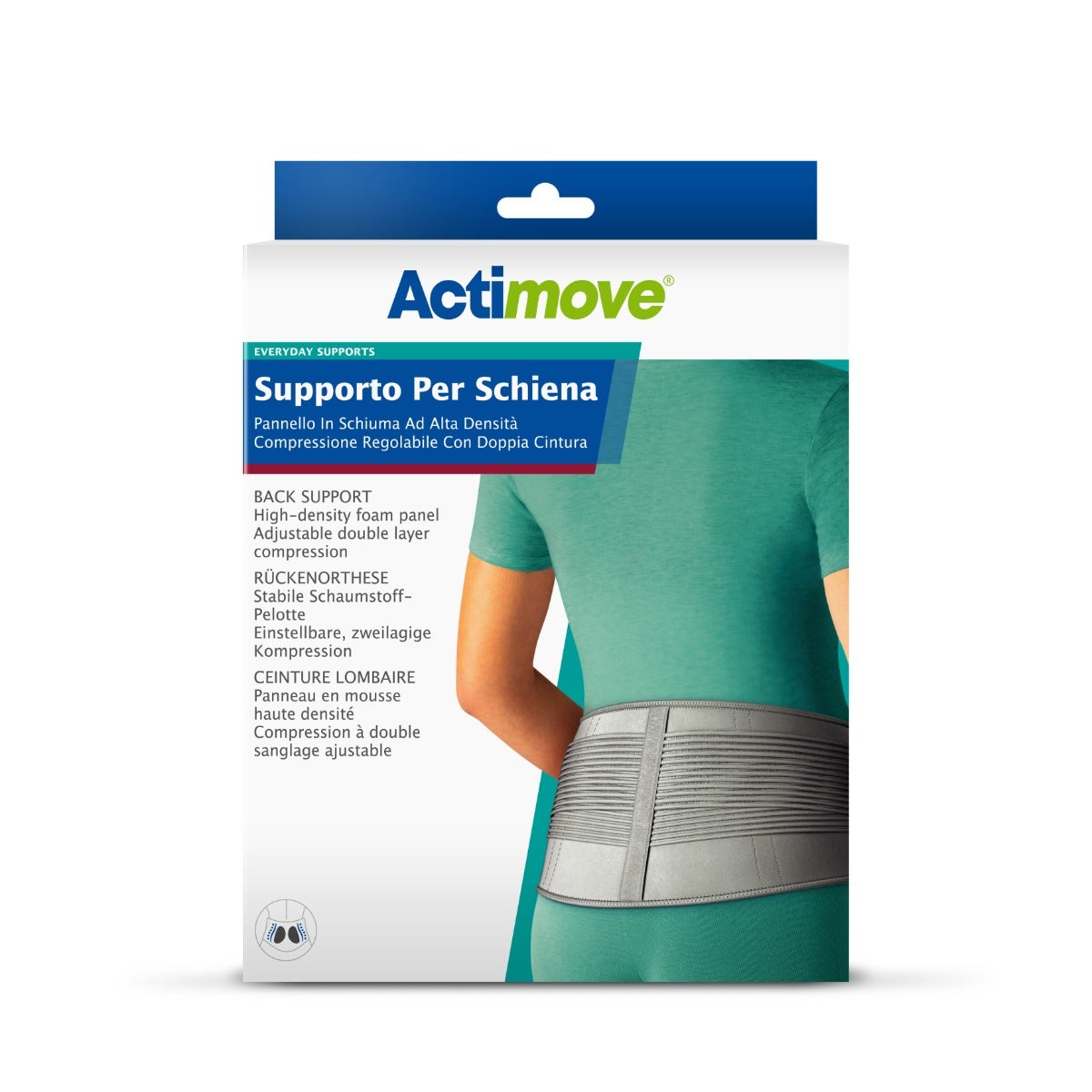 Actimove Everyday Supporto Schiena Con Pannello Schiuma Taglia L/XL-1