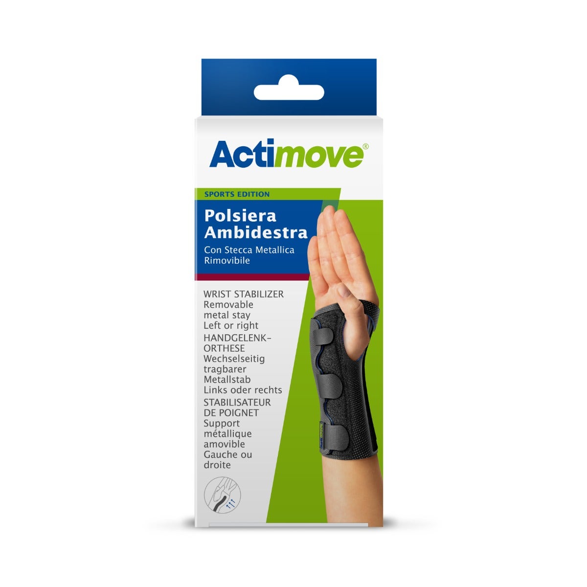 Actimove Sport Polsiera Steccata Taglia S-1