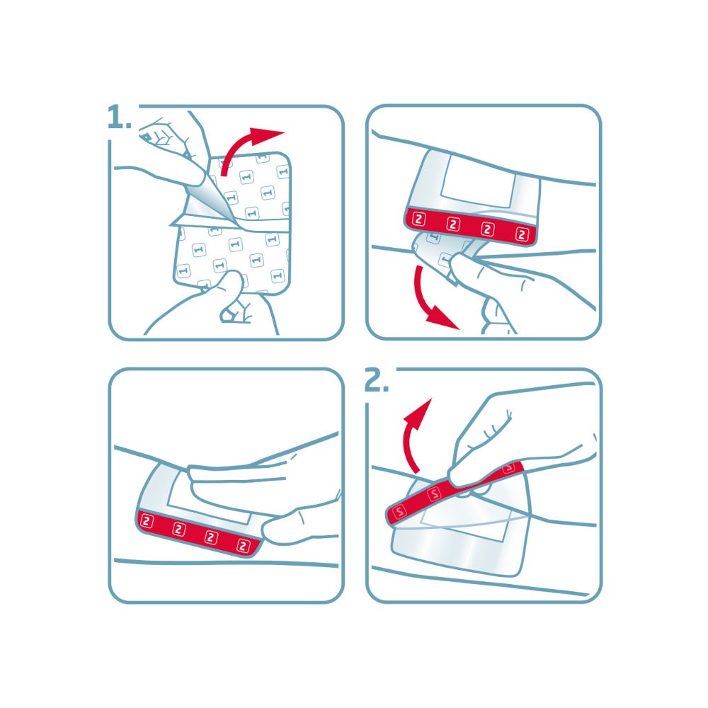 Leukomed T Plus Medicazione Post Operatoria Trasparente Impermeabile 7,2x5cm 5 Pezzi-6