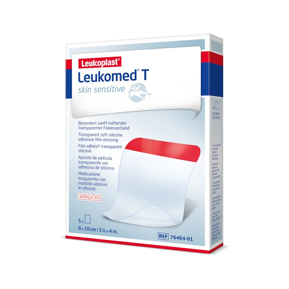 Leukomed T Plus Medicazione Post Operatoria Trasparente Impermeabile 8x10cm 5 Pezzi-4