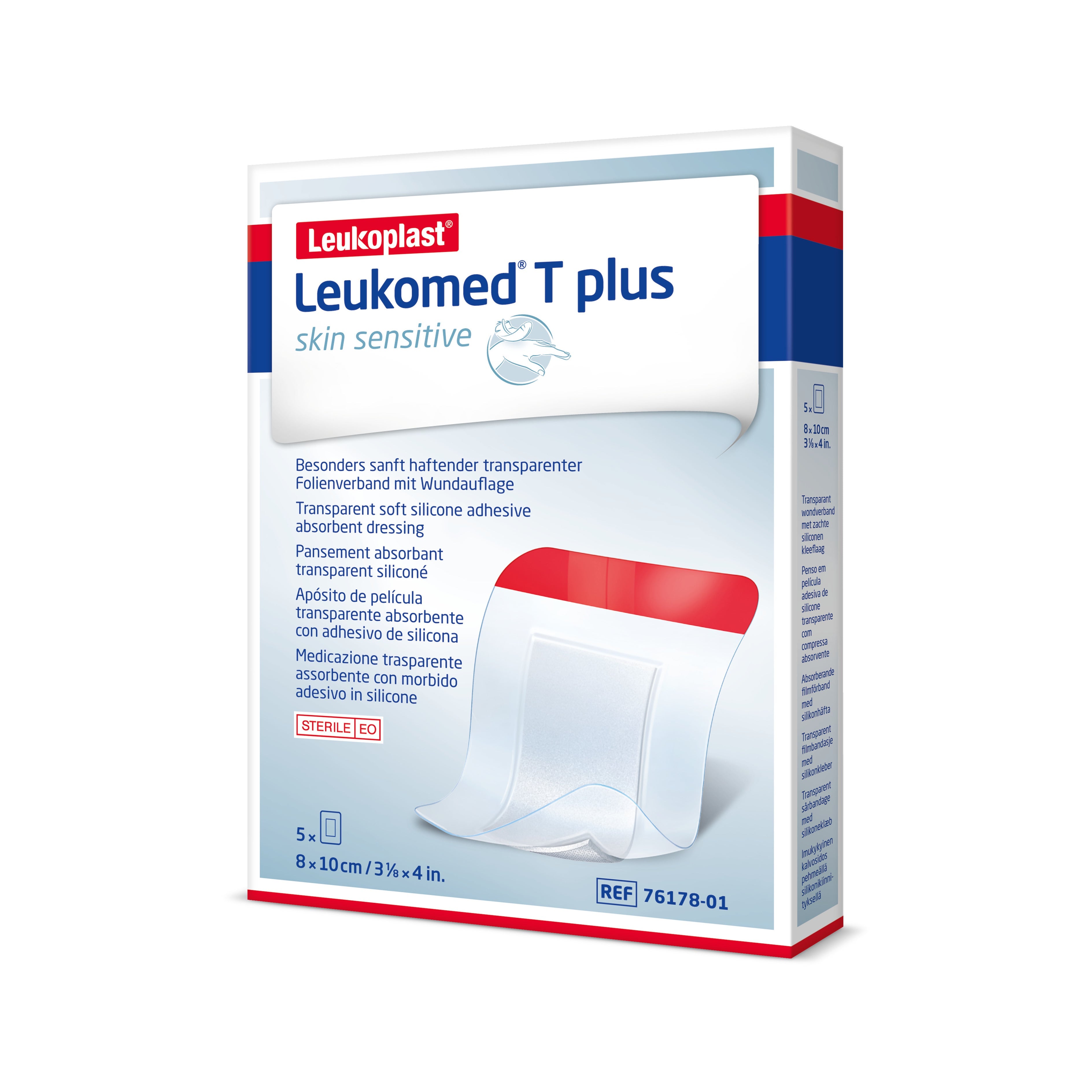 Leukomed T Plus Medicazione Post Operatoria Trasparente Impermeabile 8x10cm 5 Pezzi-4