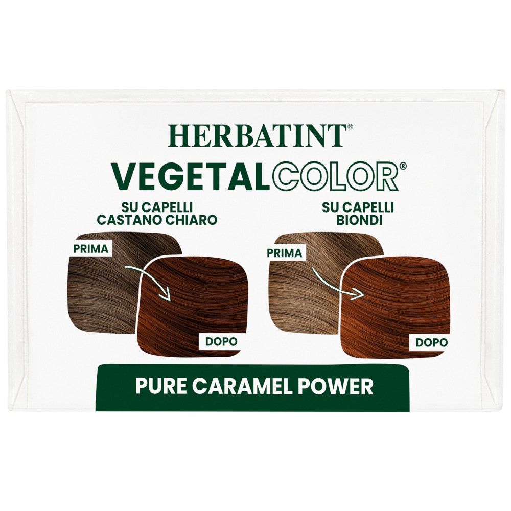 Herbatint Vegetal Color Pure Caramel Power Caramello 100g-6
