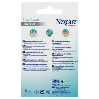 3m Nexcare Universal Cerotti Universal Breathable Assortiti 40 Pezzi-3
