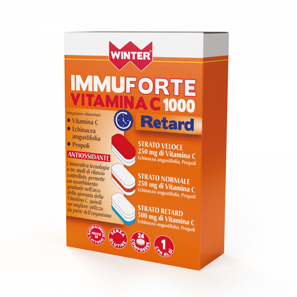 Winter Immuforte Vitamina C 1000 Retard 24 compresse-1