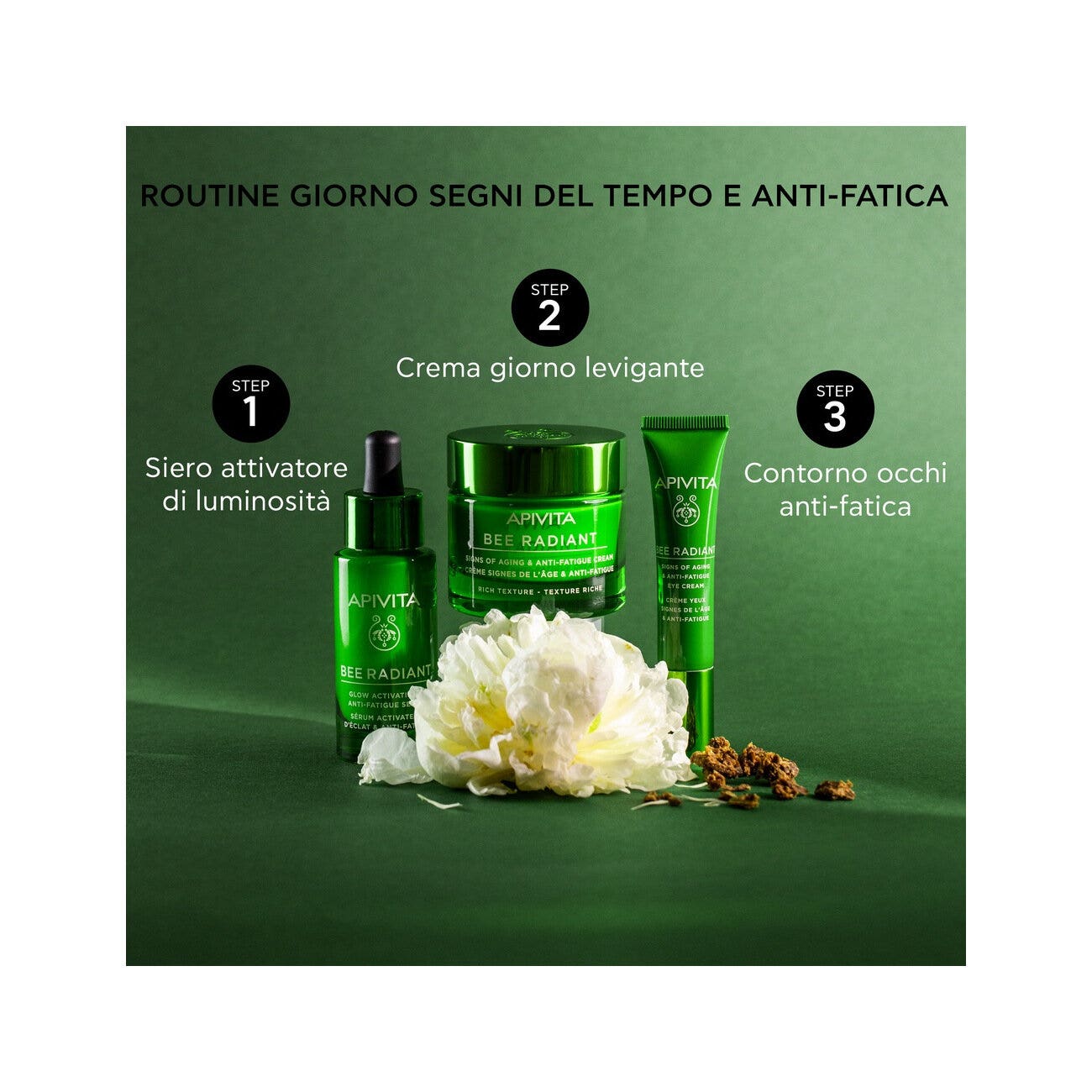 Apivita Bee Radiant Siero Attivatore Luminosità Anti-Fatica 30ml-5