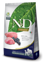 Farmina N&D Prime Agnello E Mirtillo Cani Adulti Taglia Media E Grande Sacco 12kg-1