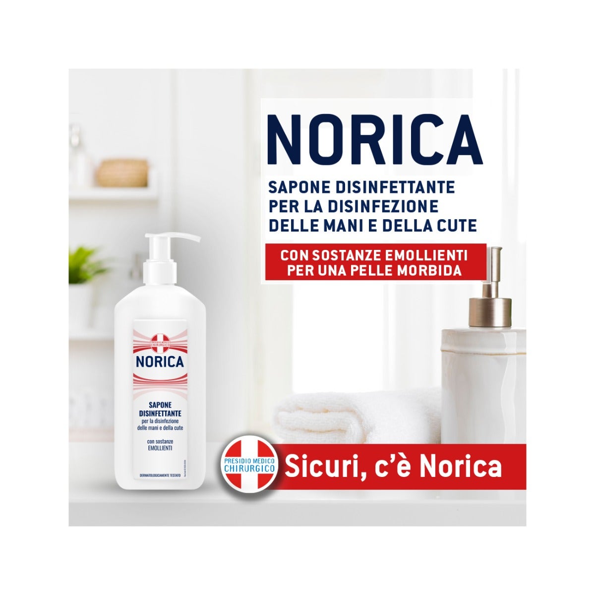 Norica Sapone Disinfettante 500ml-5