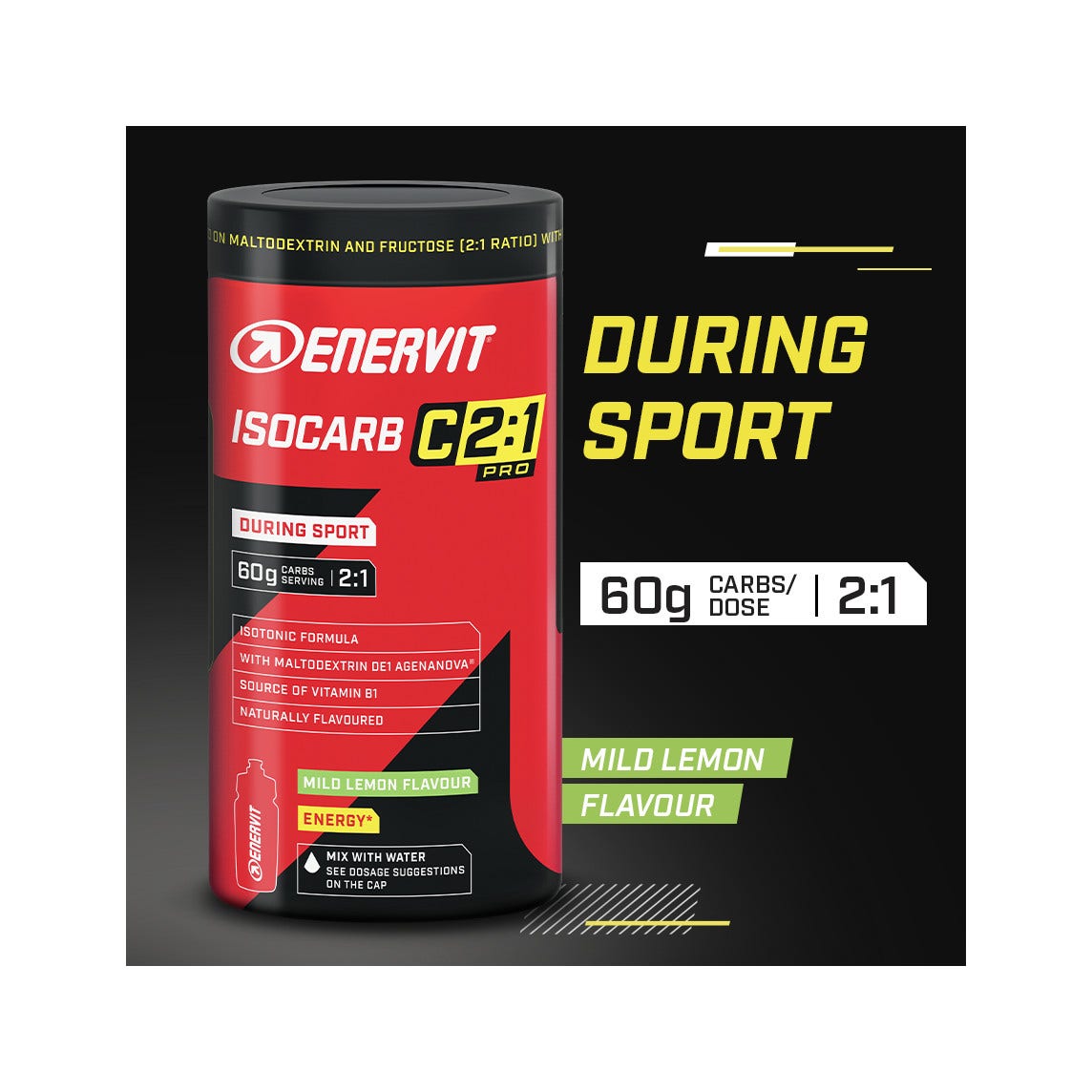 Enervit Isocarb 2:1 650g-7