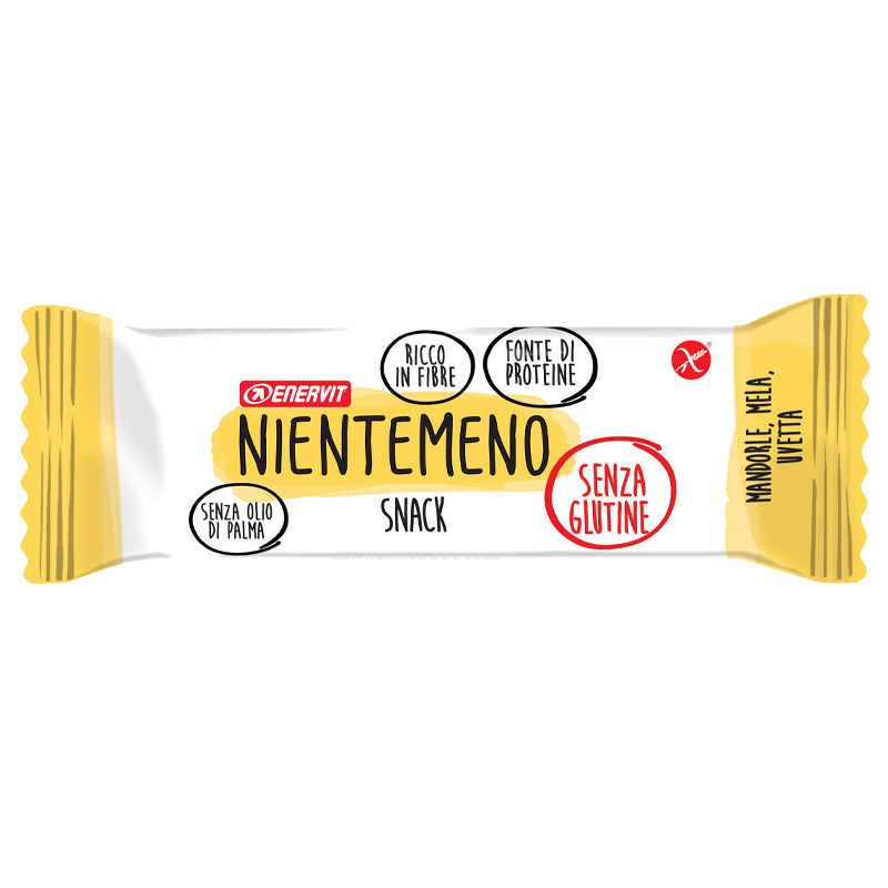 Enervit Nientemeno Barretta Barretta Mandorla Mela e Uvetta 3x21g-4