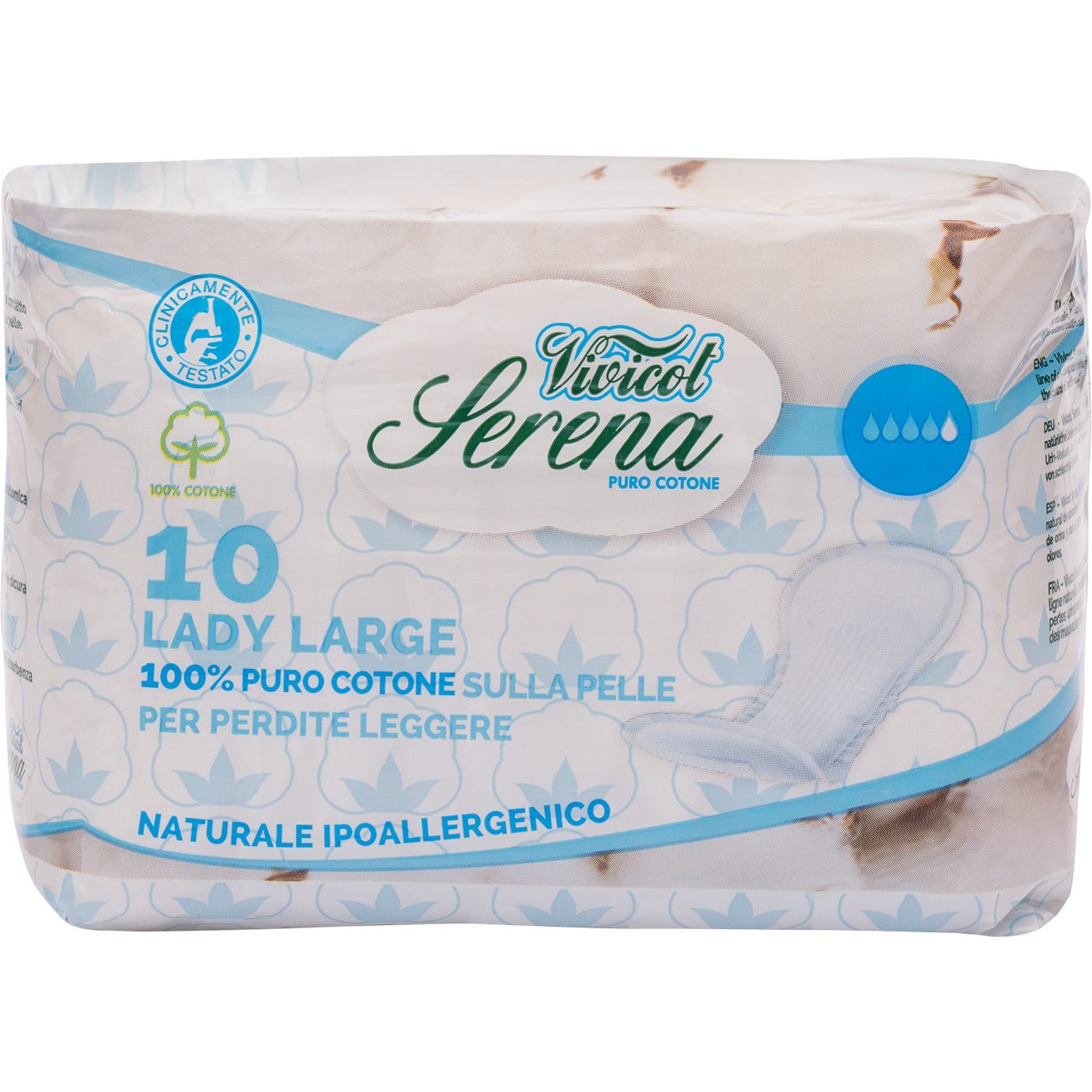 Vivicot Serena Lady Large 10 Pezzi  - 1