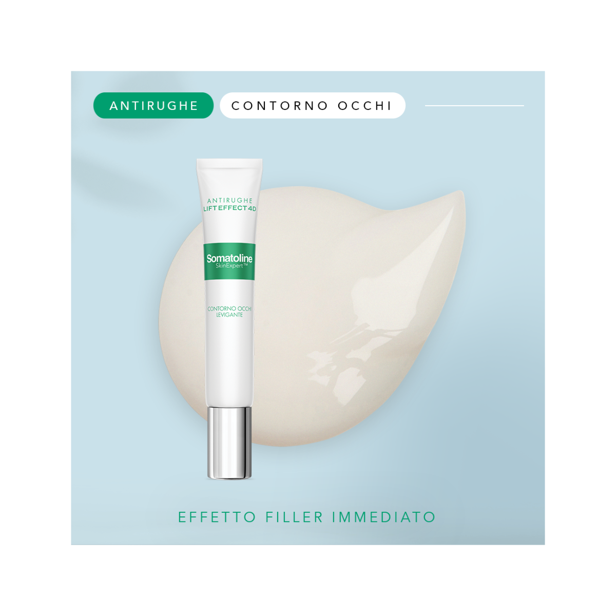 Somatoline SkinExpert Lift Effect 4D Contorno Occhi Filler Antirughe 15ml-5