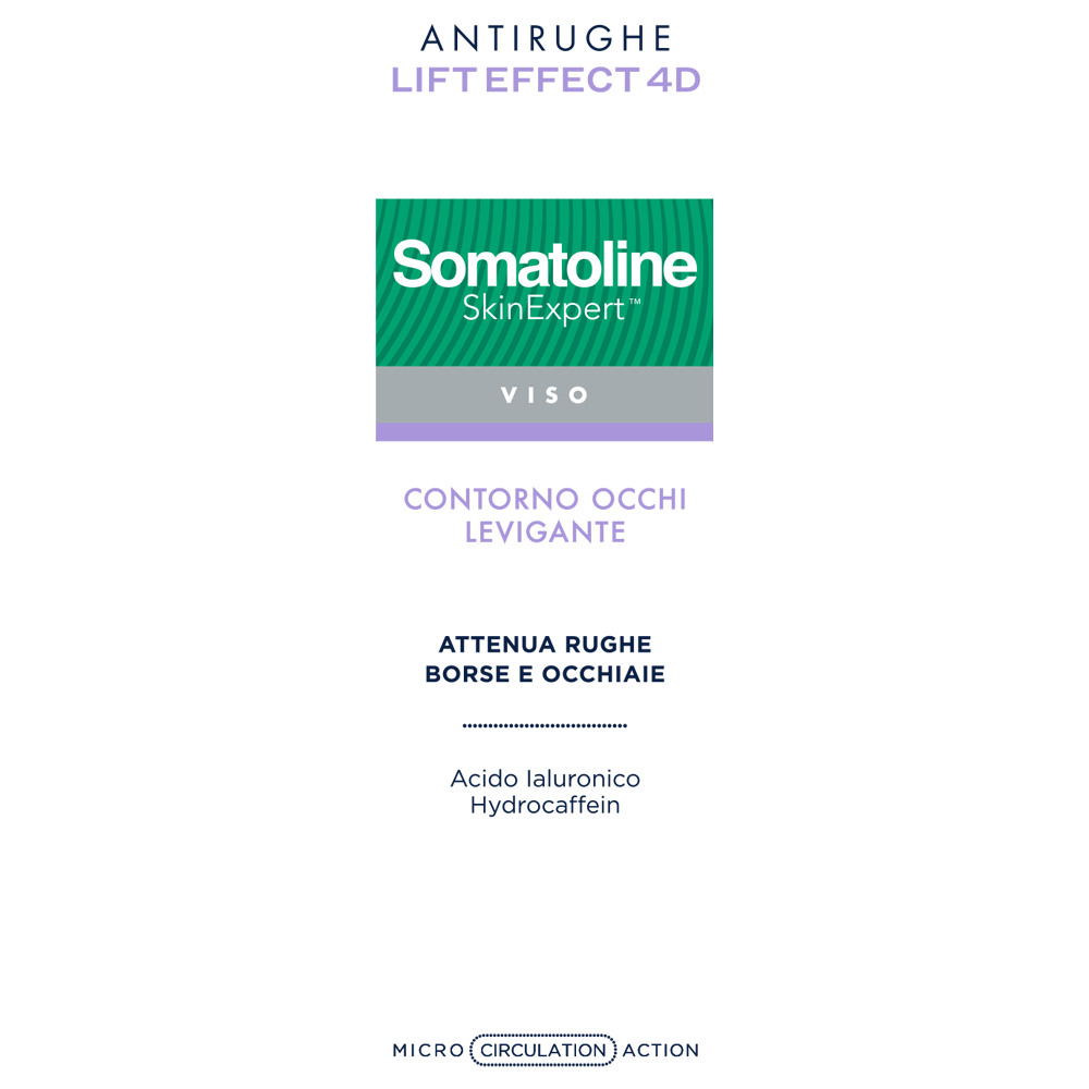 Somatoline SkinExpert Lift Effect 4D Contorno Occhi Filler Antirughe 15ml-9