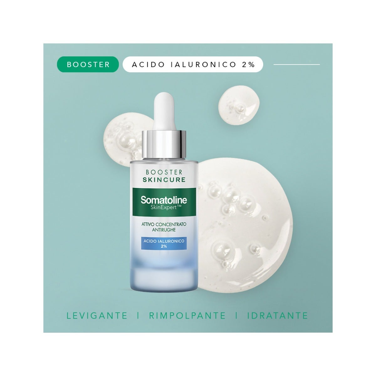 Somatoline SkinExpert Skincure Booster Antirughe Acido Ialuronico 30ml-5