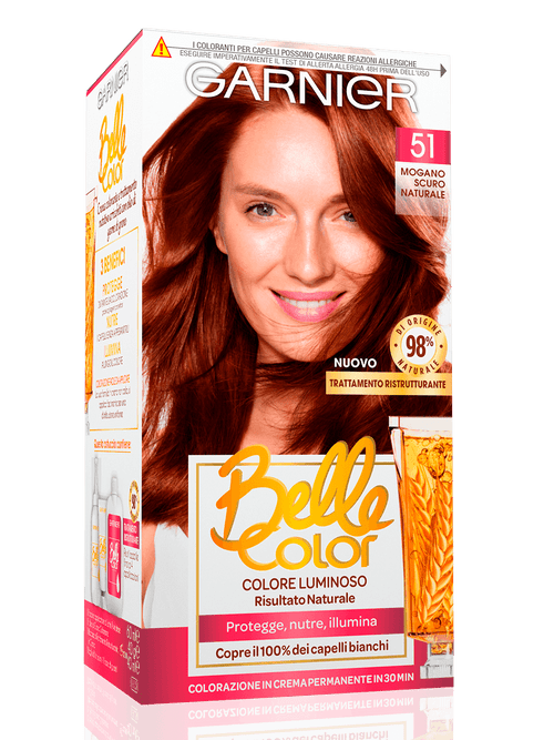 Garnier Belle Color Colorazione Capelli 51 Mogano Scuro Naturale-1