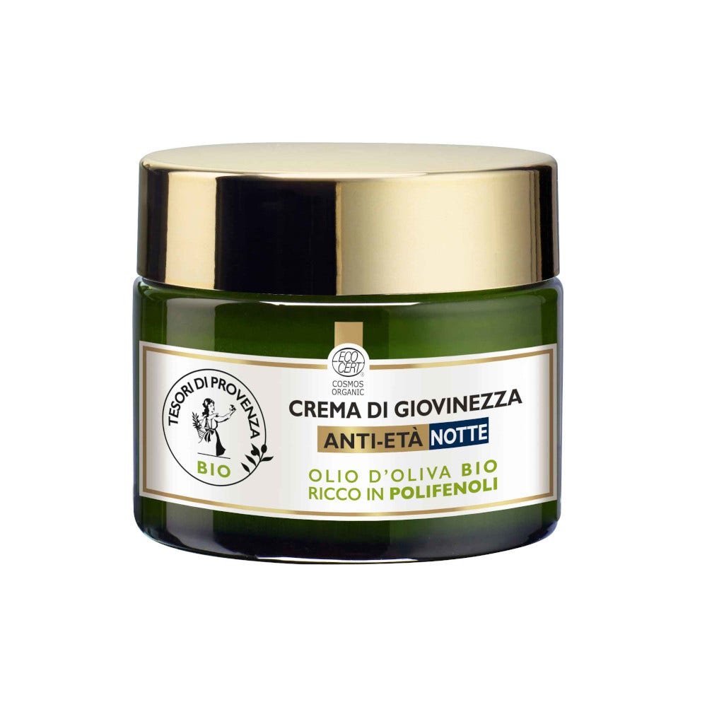Tesori Di Provenza Crema di Giovinezza Viso Anti-Età Notte 50ml-2