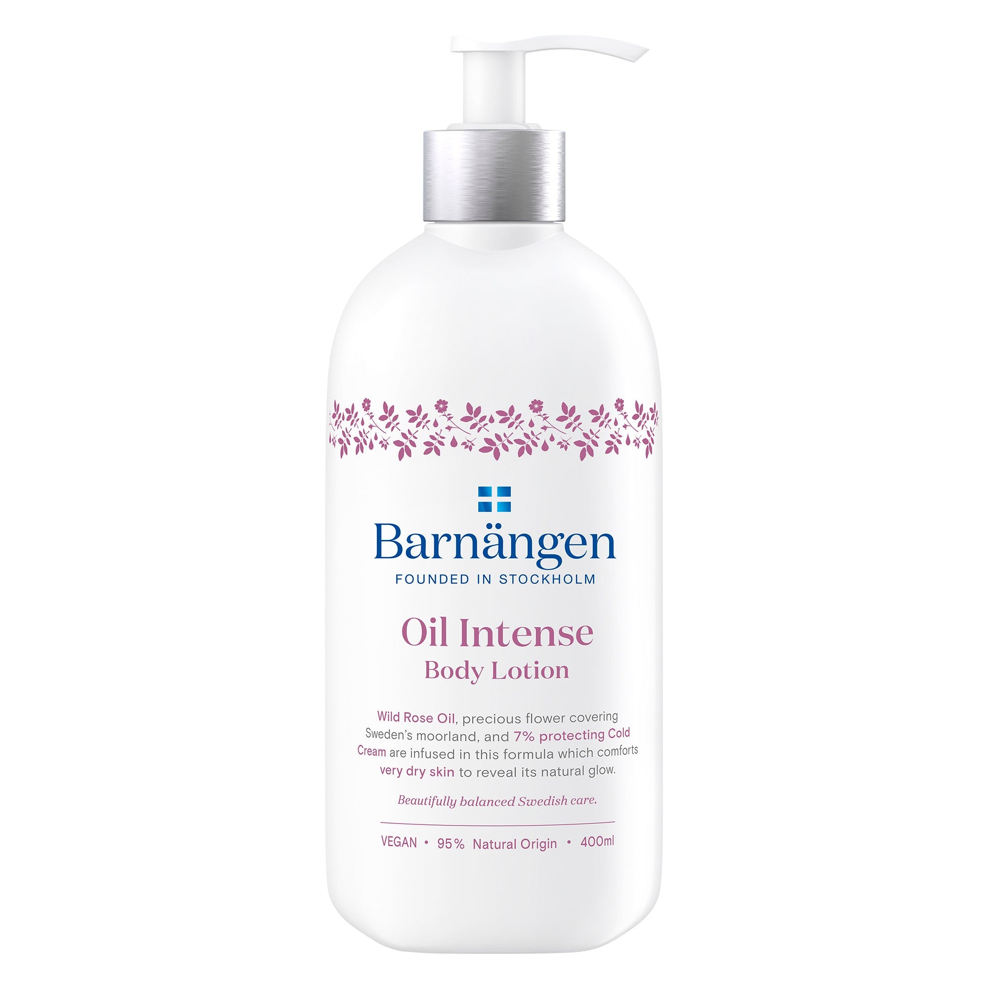 Barnangen Body Lotion Oil Intense Con Olio Di Rosa Selvatica 400ml  - 2