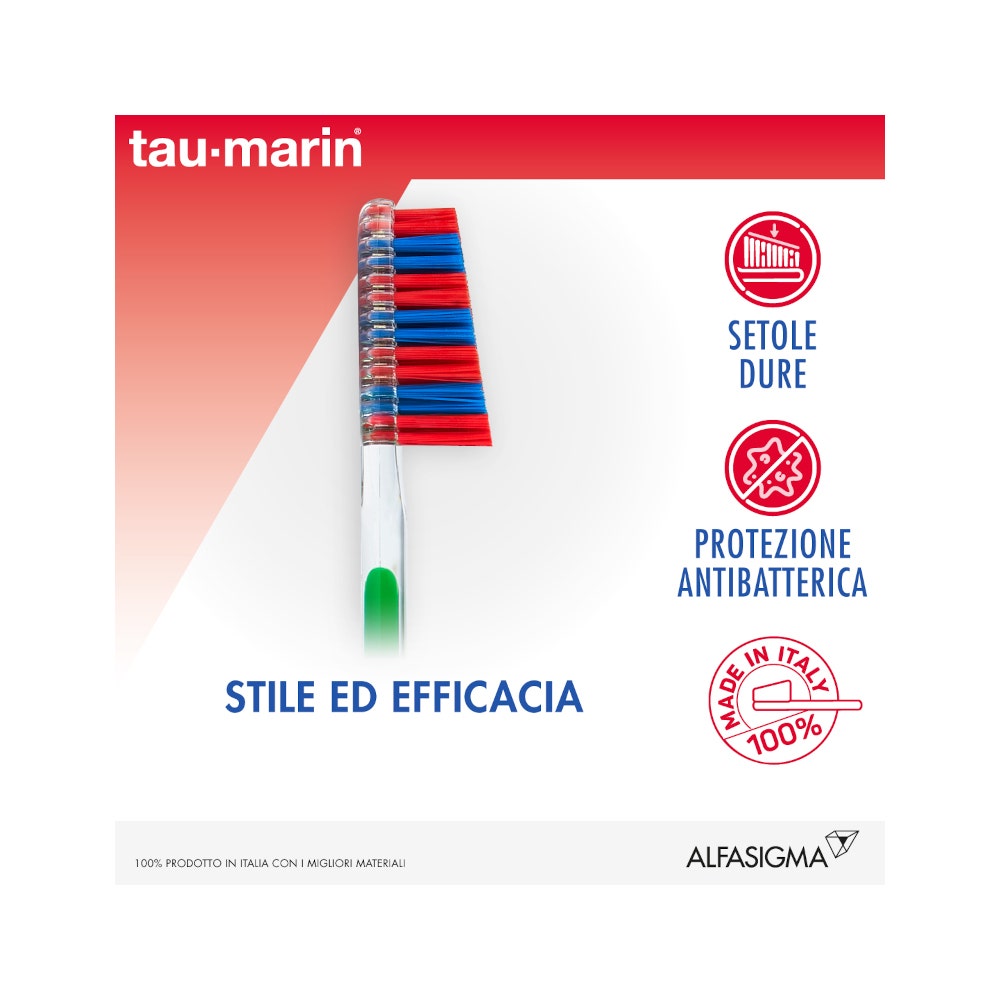 Taumarin Spazzolino Scalare 33 Duro Con Antibatterico-18