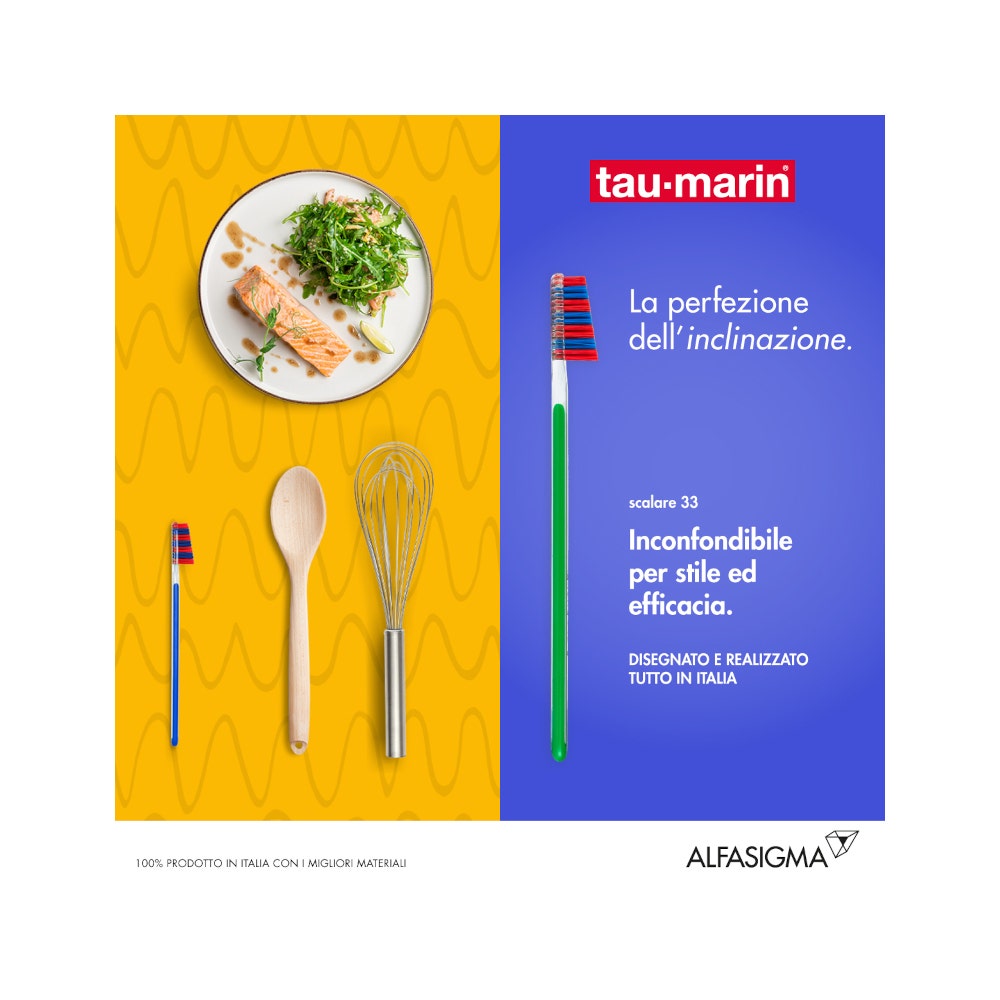 Taumarin Spazzolino Scalare 33 Duro Con Antibatterico-22
