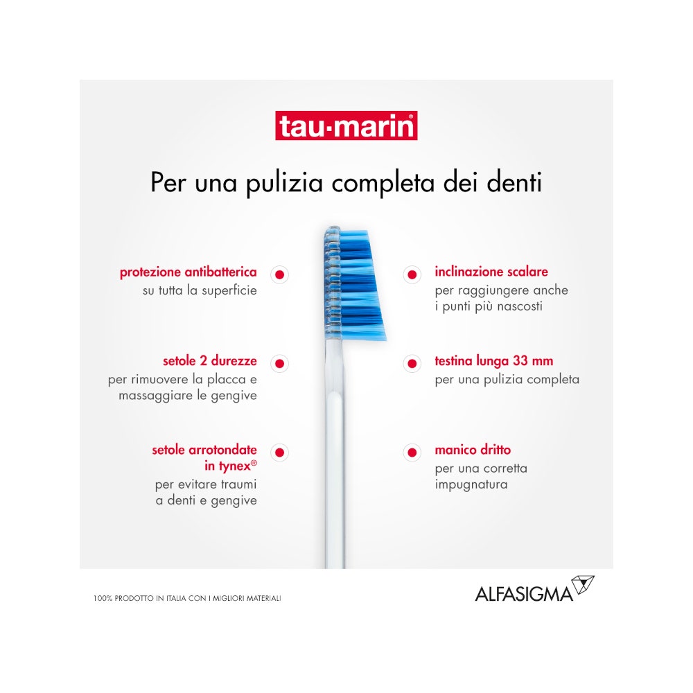 Taumarin Spazzolino Scalare 33 Morbido Con Antibatterico-9