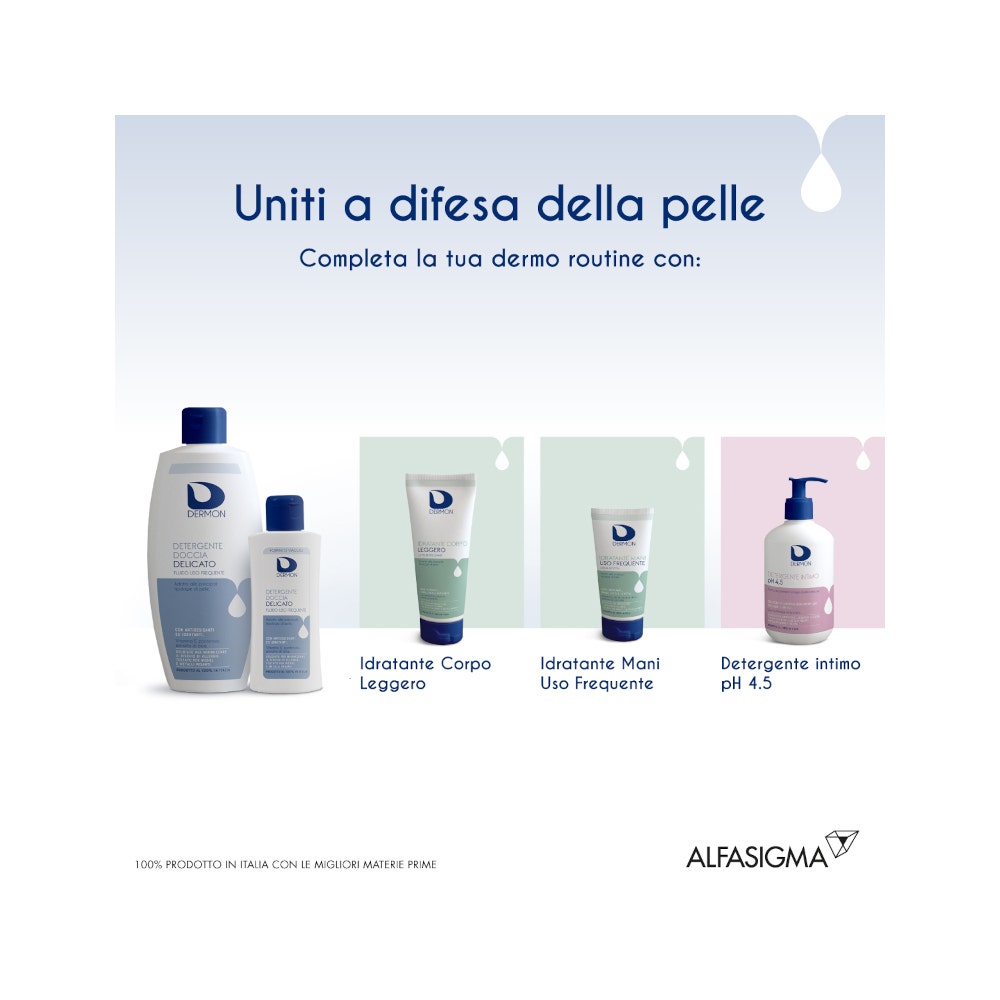 Dermon Detergente Doccia Delicato Uso Frequente 100ml-7