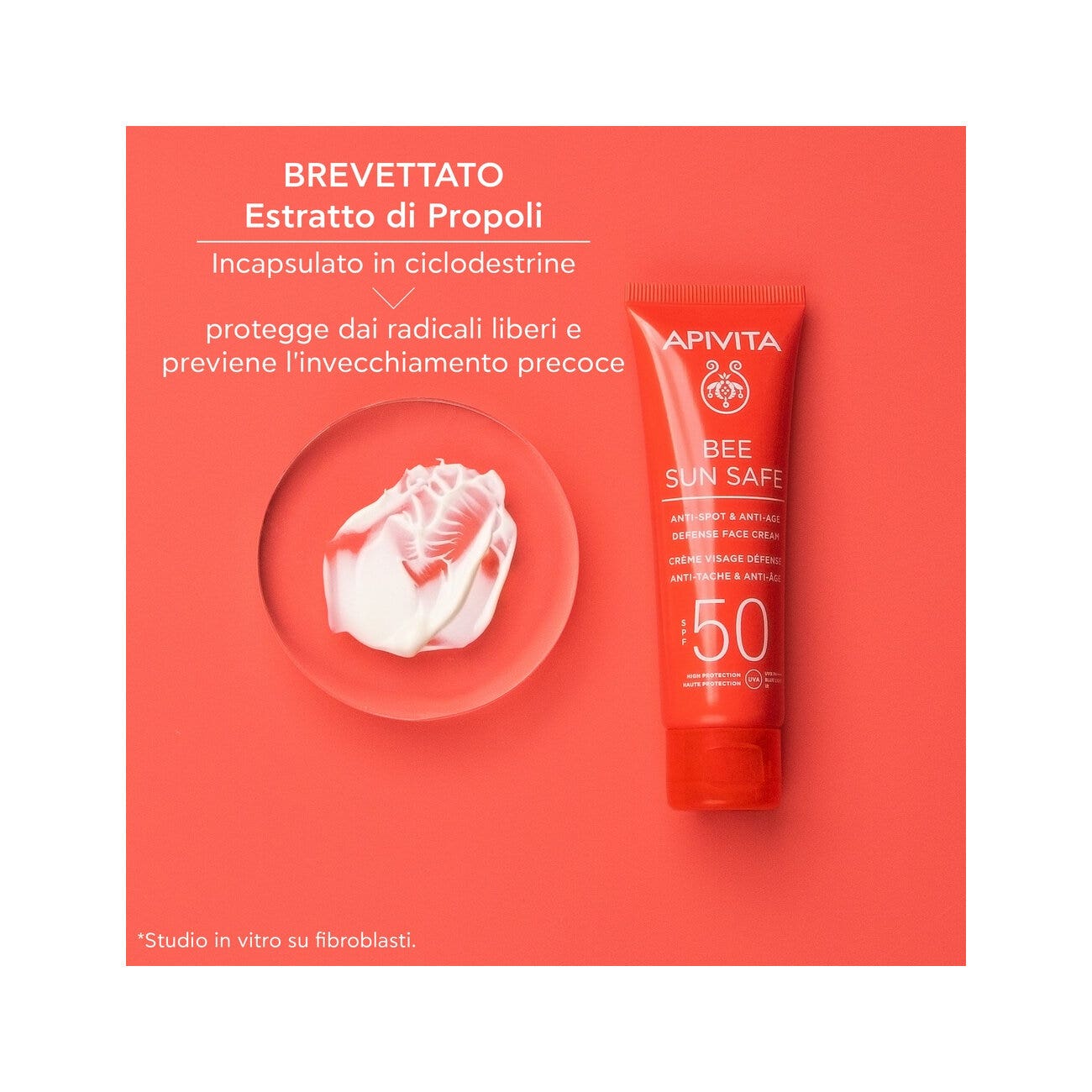 Apivita Bee Sun Safe Crema Viso SPF50 Anti-Macchia&Anti-Age 50ml-6