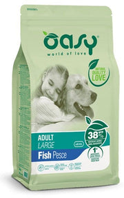 Oasy Lifestage Adult Large con Pesce Cibo Secco Per Cani 12Kg-1
