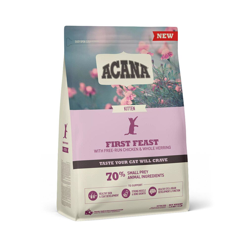 Acana Gatto Kitten First Feast Crocchette Pollo e Aringa Sacco 340g-6