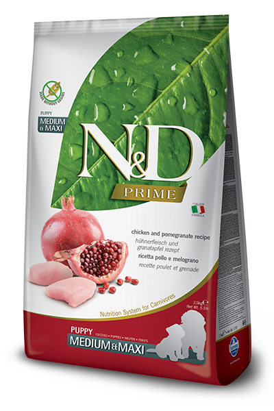 Farmina N&D Prime Pollo E Melograno Cani Cuccioli Taglia Media E Grande Sacco 12kg-2