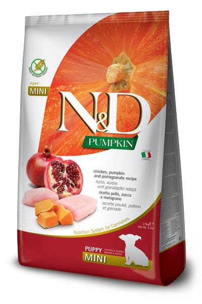 Farmina N&D Pumpkin Pollo E Zucca Cani Cuccioli Taglia Mini Sacco 2,5kg-3
