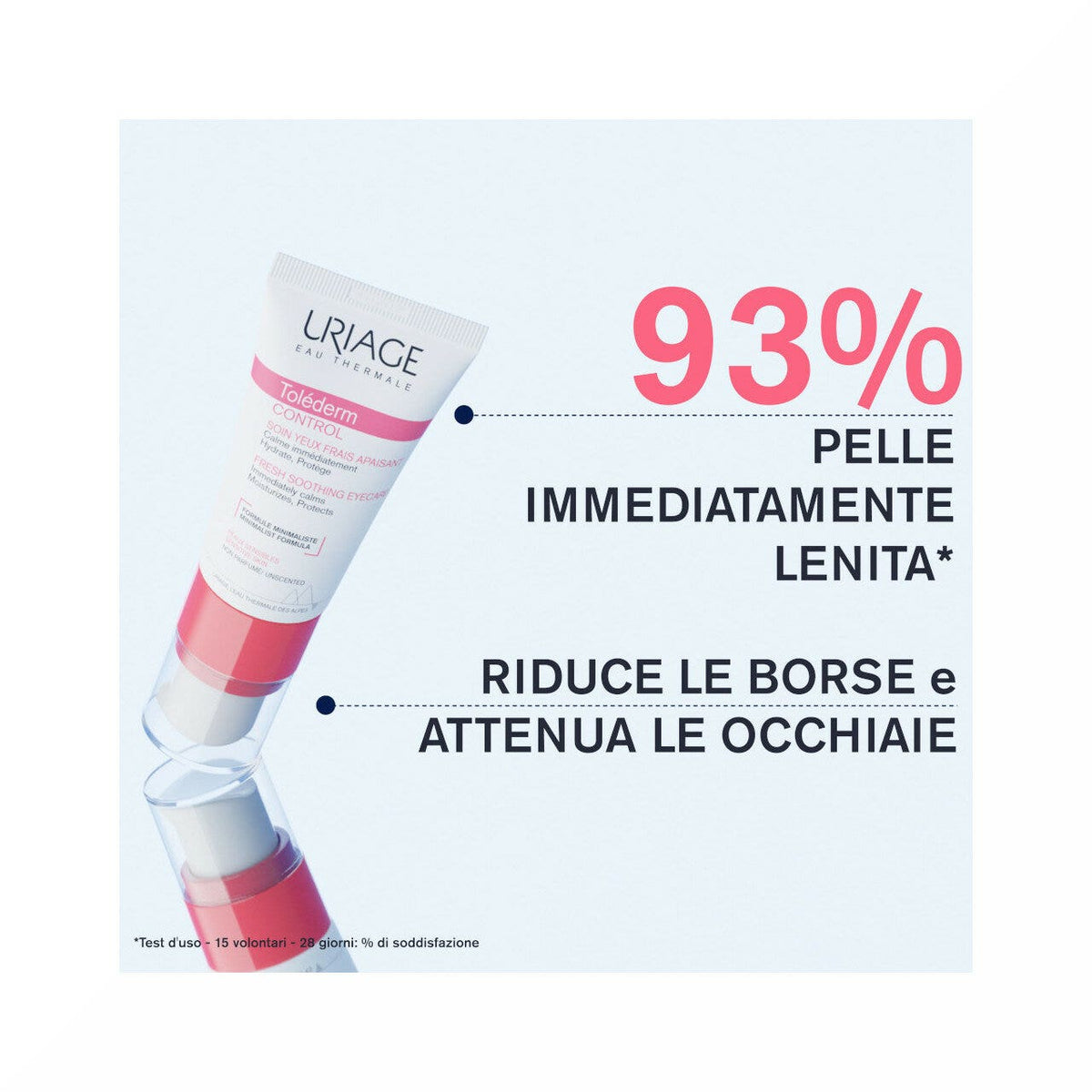 Uriage Toléderm Control Contorno Occhi Lenitivo 15ml-9