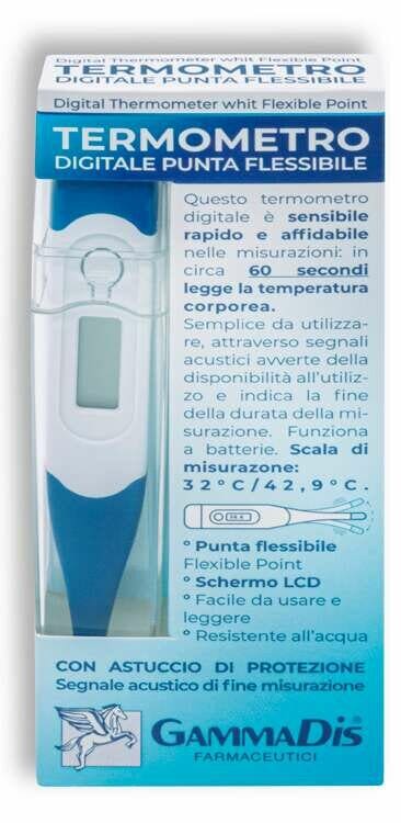 Termometro Digitale Punta Flessibile Con Custodia Protettiva-1