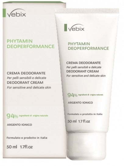 Vebix Phytamin DeoPerformance Crema Deodorante 50 ml