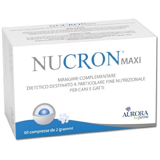 Nucron Maxi Mangime Complementare Dietetico Cani/Gatti 60 Compresse -1