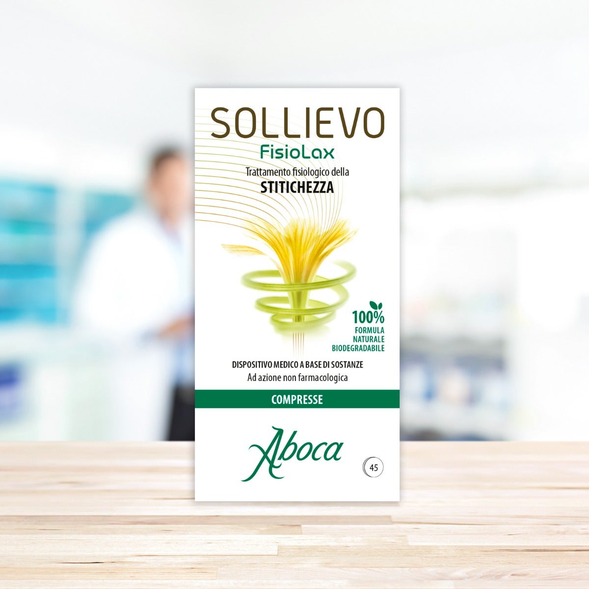 Aboca Sollievo Fisiolax Benessere Intestinale 45 Compresse-3