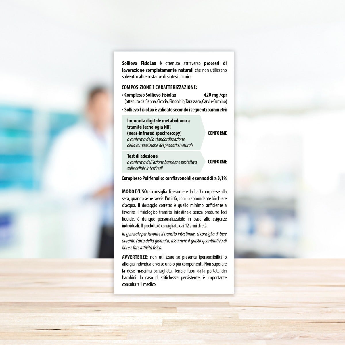 Aboca Sollievo Fisiolax Benessere Intestinale 45 Compresse-4