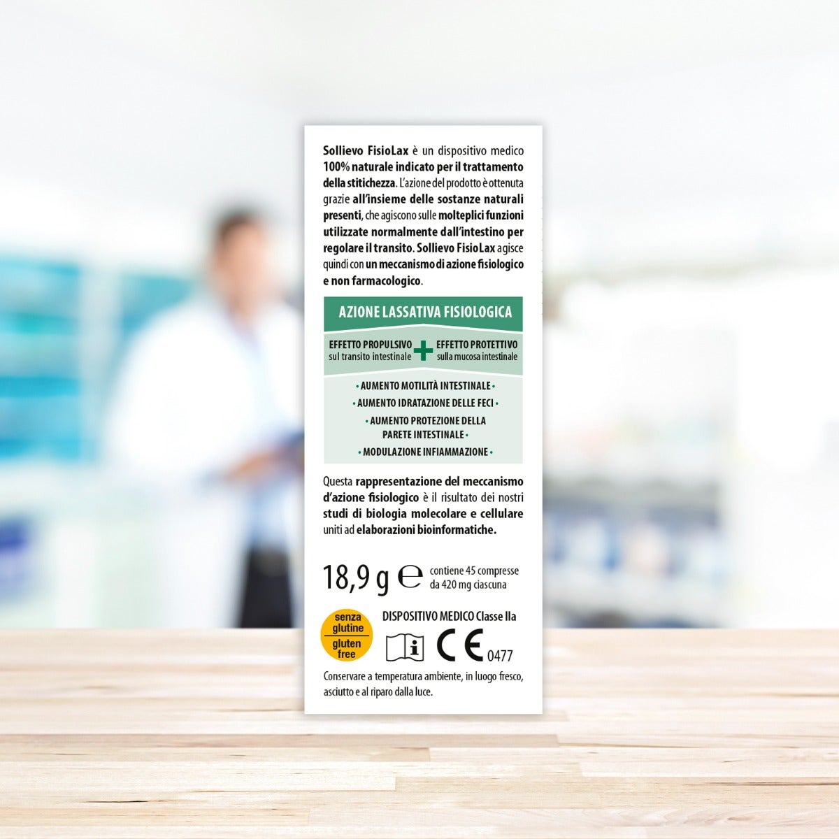 Aboca Sollievo Fisiolax Benessere Intestinale 45 Compresse-6