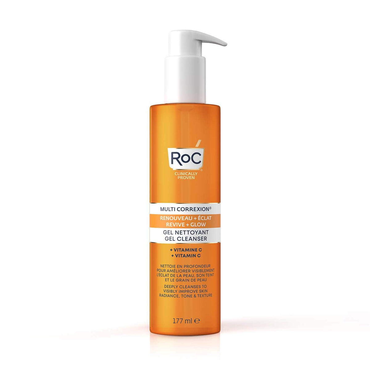 Roc Multi Correxion Revive + Glow Gel Cleanser 177ml  - 1