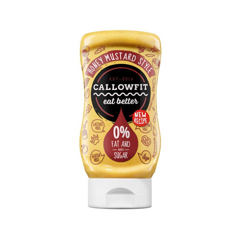 Callowfit Salsa Zero Zuccheri Honey Mustard 300ml-1