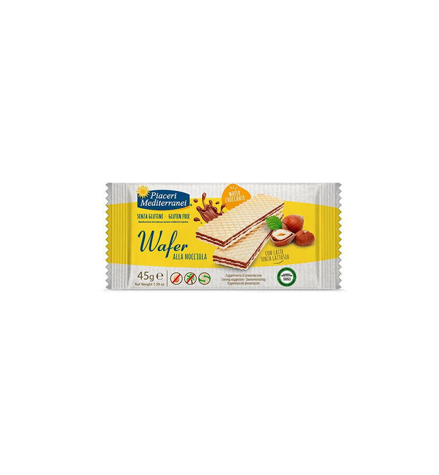 Piaceri Mediterranei Wafer Nocciola 45 g-1
