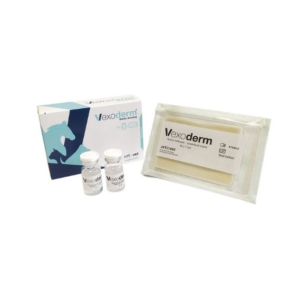 Bfactory Vexoderm Medicazione Sterile 10x7cm + 2 Fiale 10ml-1