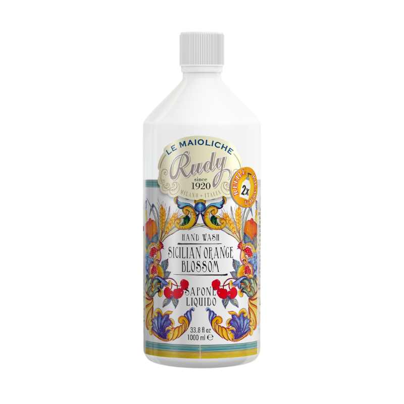 Le Maioliche Ricarica Sapone Liquido Sicilian Orange Blossom 1L  - 1