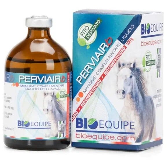 Perviair Mangime Complementare Per Vie Respiratorie Per Equini 100ml-2