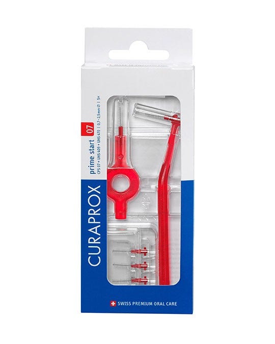 Curaprox CPS 07 Prime Start 5 Scovolini+ 1 Maniglia UHS 409 + 1 Maniglia UHS 470-2